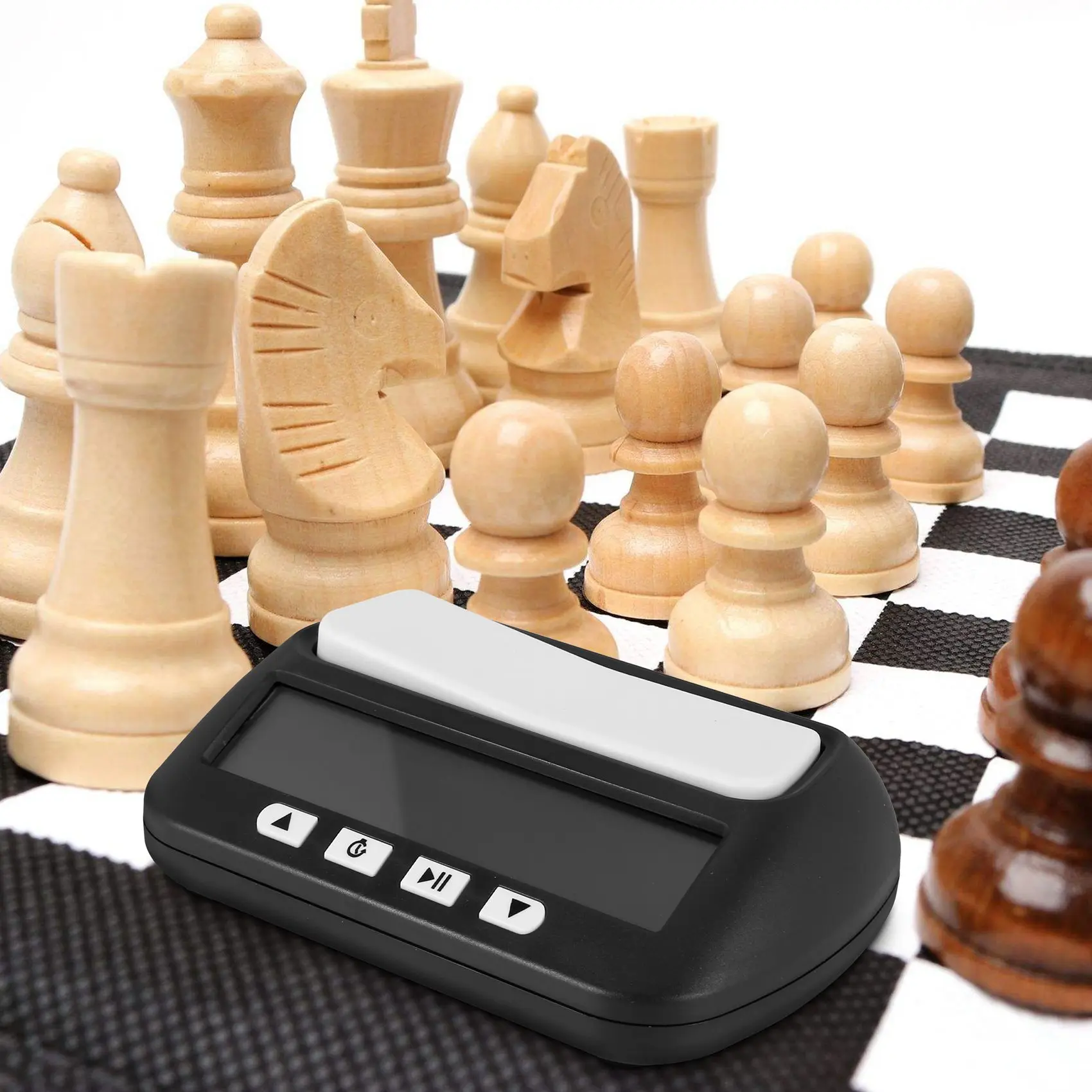 

ABMV-Chess Clock, Digital Chess Timer & Game Timer, 3-In-1 Multipurpose Portable Professional Clock
