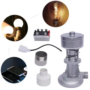 500W微型水力發電機 110V迷你水輪發電機,附監控功能,環保,適用於山區 8 最佳銷售 汽輪發電機 - №3