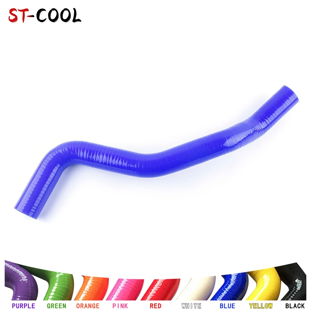 For Mitsubishi Lancer Evolution EVO 4/5 1996 1997 1998 1999 Radiator Hoses Kit Silicone Tubes Pipes 2Pcs 10 Colors