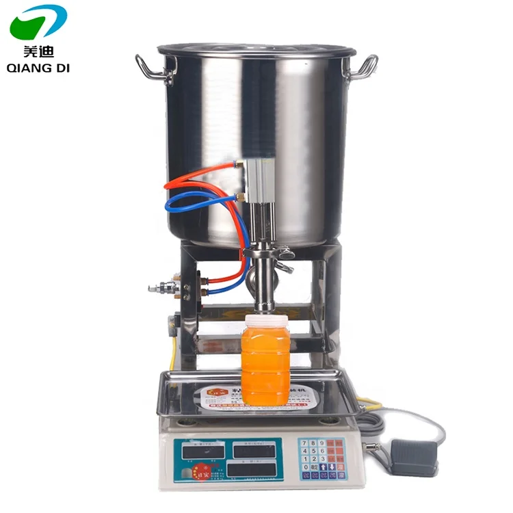 متعددة الوظائف الهوائية العسل تعبئة حشو الكاتشب المياه السائلة آلة تعبئة مستحضرات التجميل #6