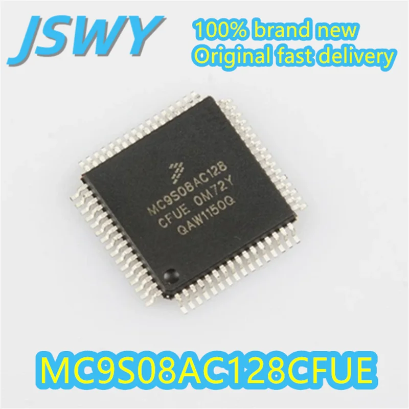 

(3/30 pieces) MC9S08AC128CFUE MC9S08AC128 QFP64 New authentic single chip microcontroller IC spot electronics IC