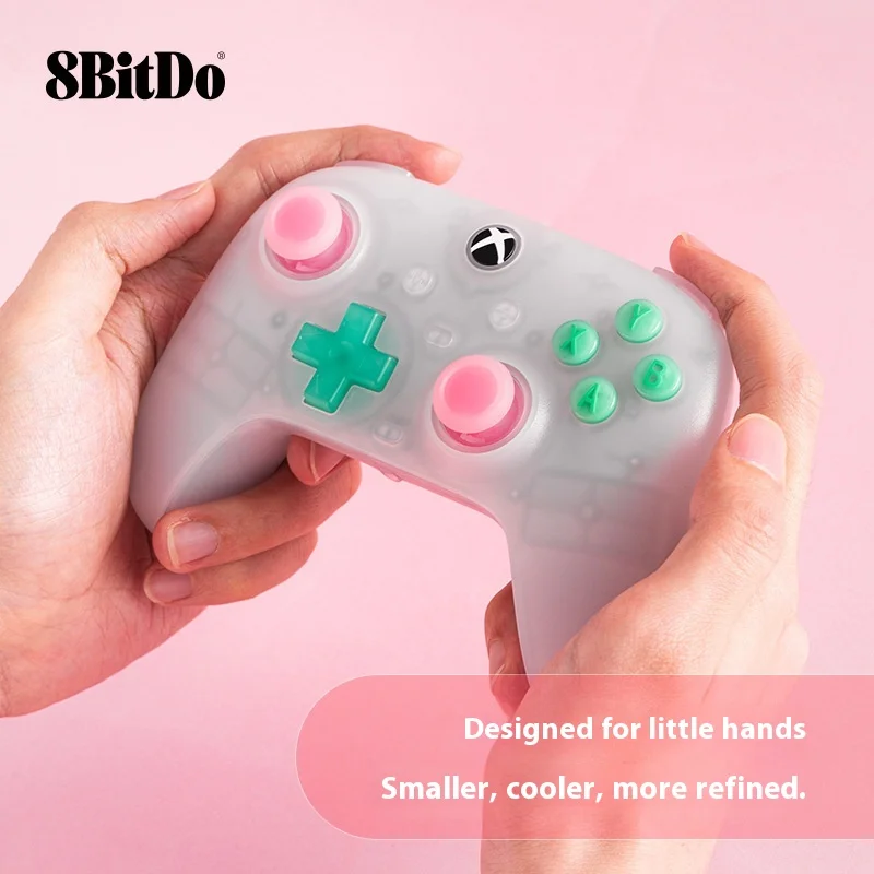 وحدة تحكم سلكية صغيرة 8BitDo مع عصا تحكم لتمرير الألعاب لسلسلة Xbox S/X وXbox One وWindows 10/11 ملحقات لوحة الألعاب