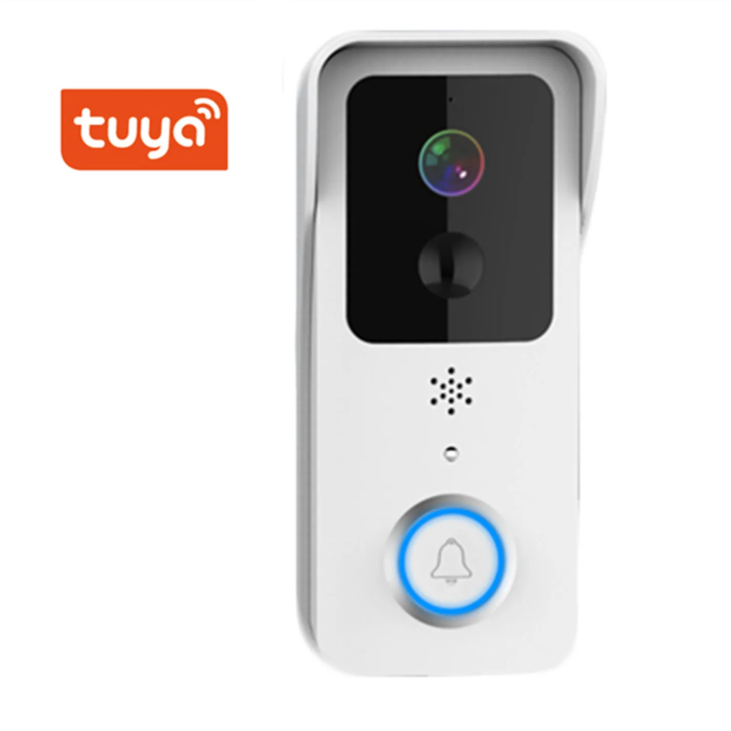 2MP 1080P 2.4G&5G Dual Band WIFI IP Doorbell Tuya Power Battery Video Door Phone With Chime