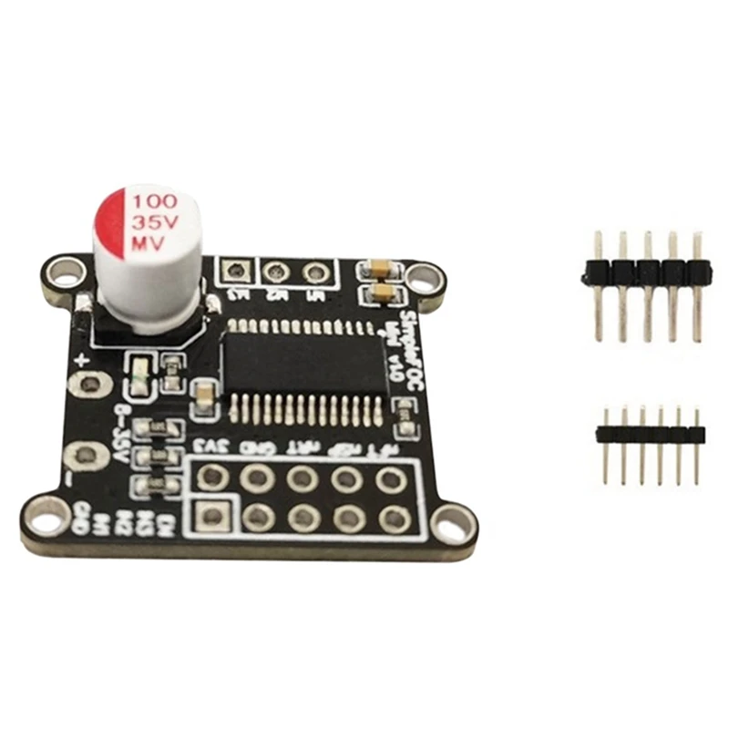 

Simplefocmini Brushless DC Motor Driver Board FOC Control Driver SVPWM Control Algorithm Driver Board Module Easy Install