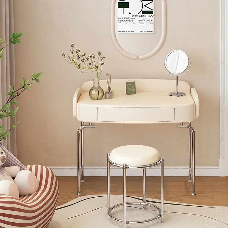 

Dressing Table Cabinet Luxury Dressing Makeup Table White Multifunctional Bedroom Storage Coiffeuses De Chambre Home Furniture