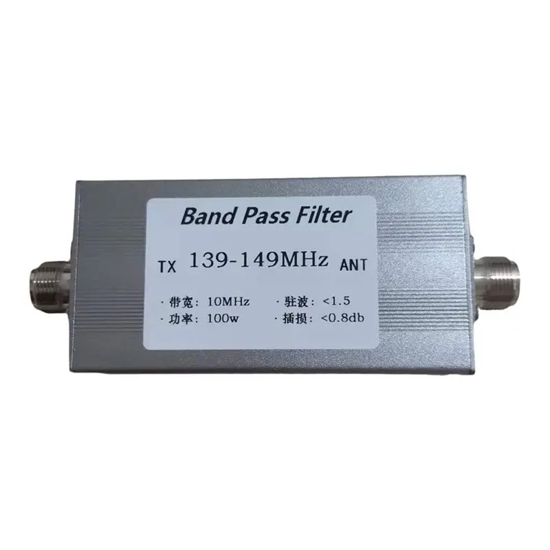 100W Band Pass Filter 139-149Mhz BPF Increase Communication Distance Range