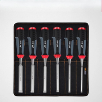 4-8PCS/SET Chrome Vanadium Steel Woodworking Chisel Special Woodworking Chisels Hand Flat Shovels Set