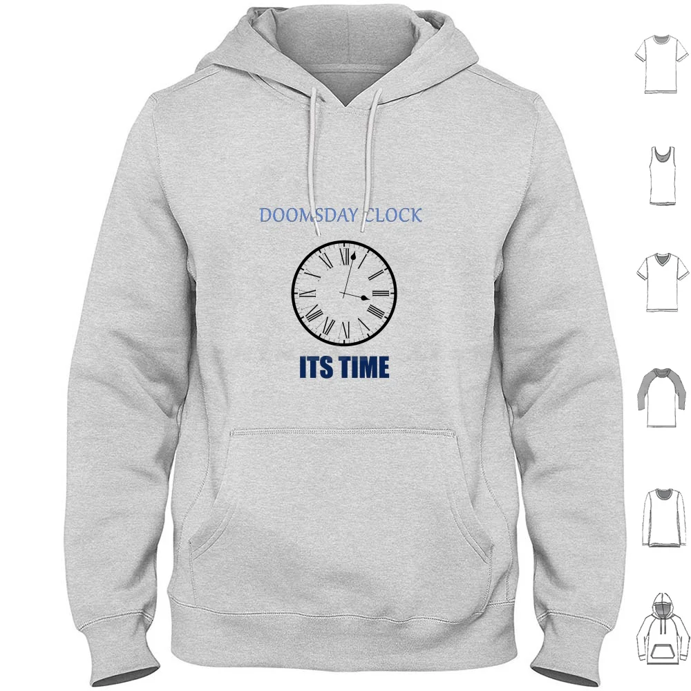 

Doomsday Clock Hoodies Long Sleeve Operation Doomsday Doomsday Hiphop Rap Music New York Allcaps Villain Rapper