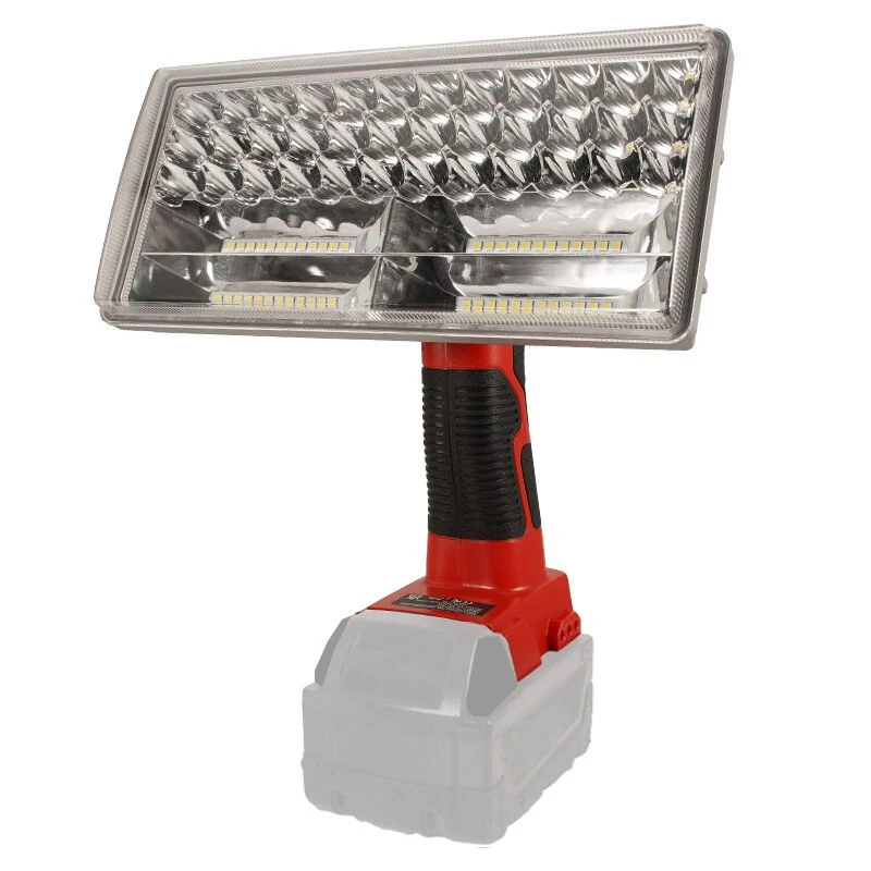 3/9inch 40w led light For Milwaukee M&18 18V Li-Ion Battery Portable LED Lamp Flashlight Outdoor Work Light with high quality