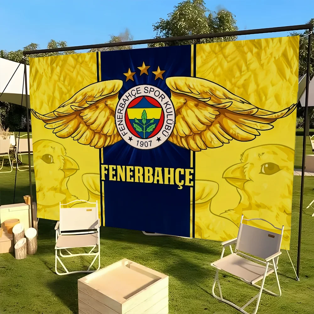 Cool flag For Room Dorm Camping Picnic Party F-FenerbahceS Art Style Garage Bar wall Decoration Banner