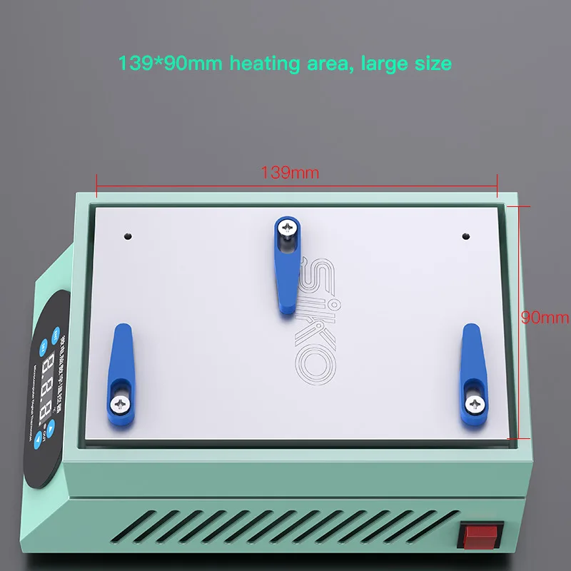 30-260℃ Multifunctional Heating Station 3-Layer Insulation Safe & Stable German Temp Control for Motherboard Desoldering Machine