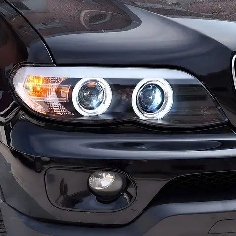 8 best sales bmw x5 e53 headlight - №8