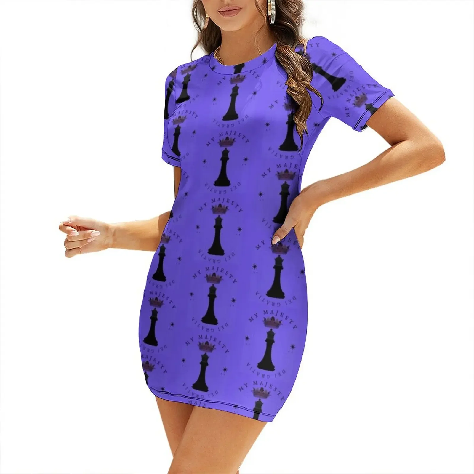 

My Majesty - Dei Gratia 2022 Short-Sleeved Dress Woman's evening dress dress women summer 2025 Dance dresses
