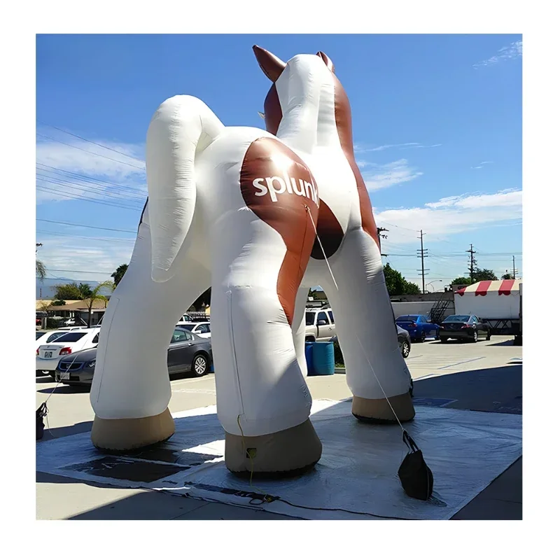 

Giant Inflatable Large Cartoon Mascot Ox For EventHot Sales