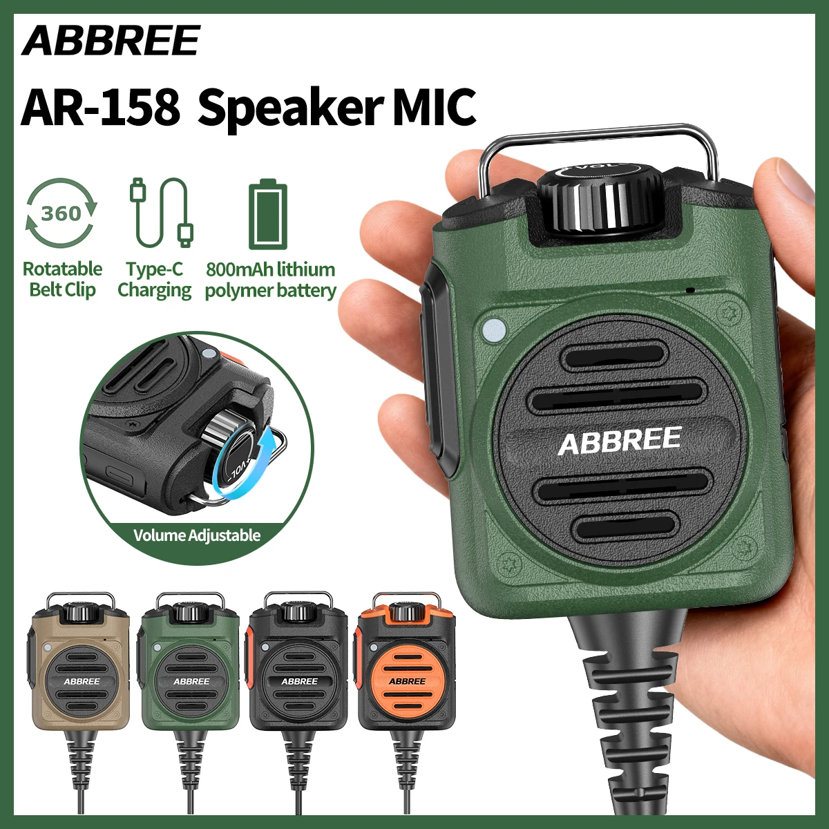 Abbree AR-158 Walki…