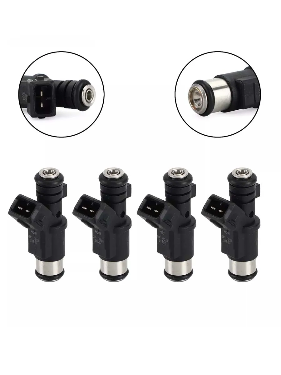 4pcs Fuel Injectors 0280156357 For Peugeot 206 306 307 1007 1.4L Berlingo CITROEN C3 XSARA 0280156357 75116357 01F002A 1984 E0