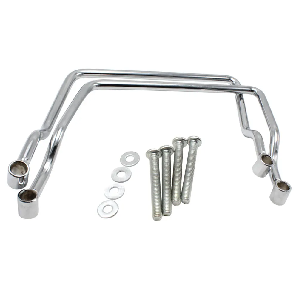 

Motorcycle Saddle Bag Side Bracket Accessories Durable Support Brackets For Bikes Stable Mounting Travel Saddlebag mountsBracket