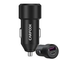 PD 20W Smart Phone Quick Charging HUB Car Cigarette Lighter USB HUB MAX 56W Charger Car Electronics Accessories For Xiaomi 13 12