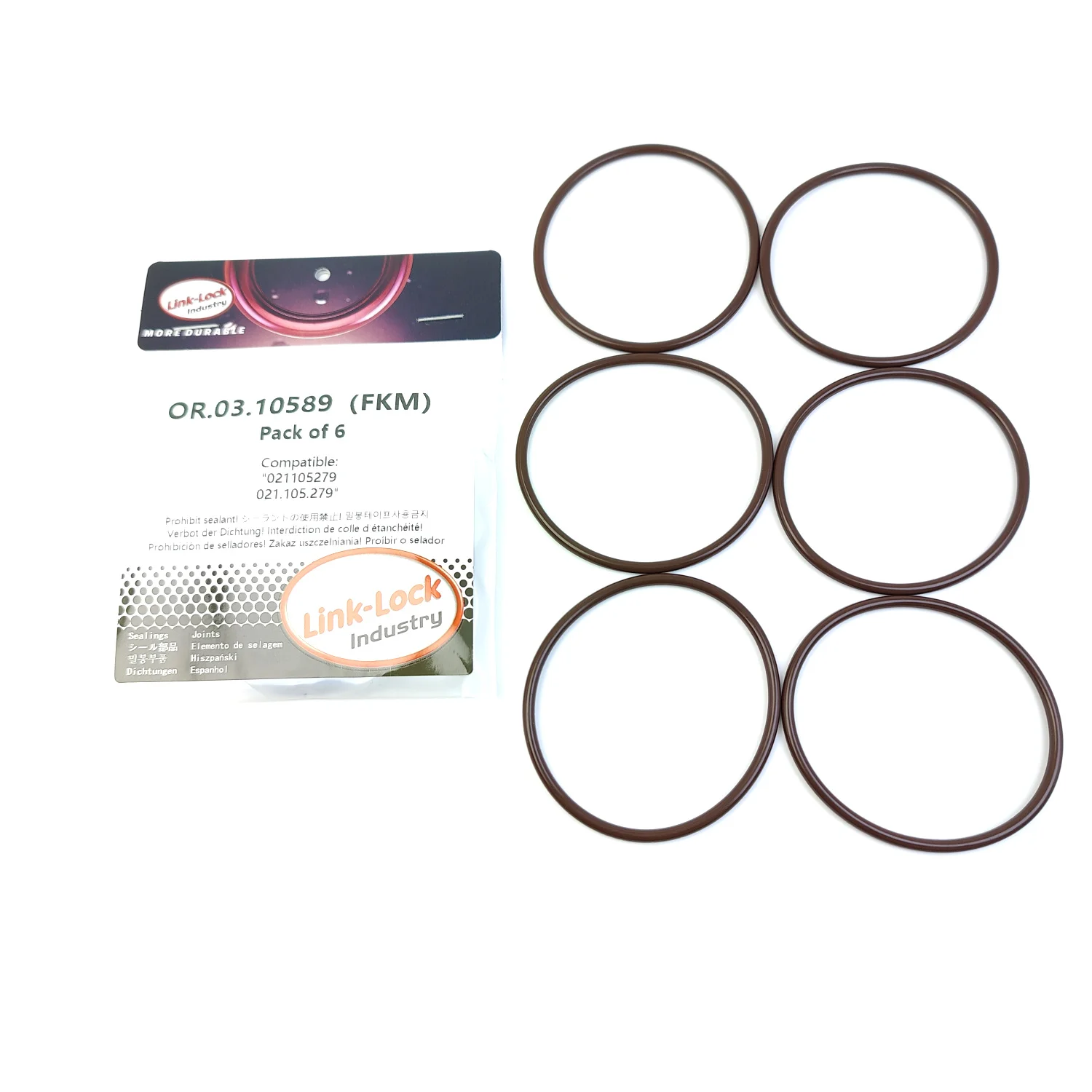 LINK-LOCK 6PCS OR.0…