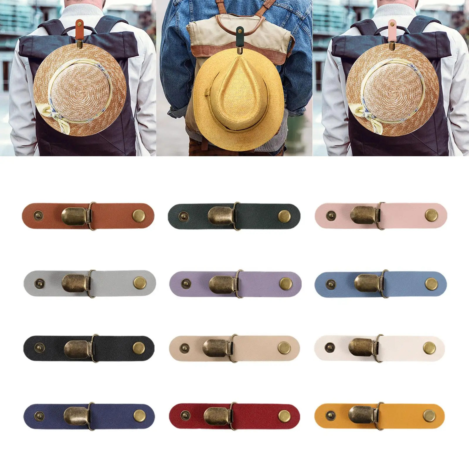 

Hat Clip for Cap Clip Multifunctional Hat Keeper Clip Duckbill Hat Clip for