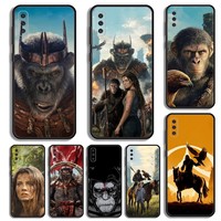 P-Planet of the A-Apes Phone Case For Samsung S23,23,22,30,21,10,9,Note20 Ultra,Lite,Ultra,5G,Plus,FE,Black Soft Case