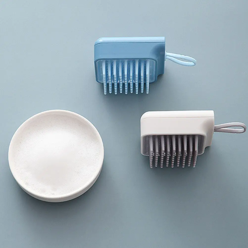 

Набор из 4 массажеров для кожи головы, щеток для мытья волос, силиконовых скраберов для женщин и мужчин, массажный инструмент для всех типов волос, способствует улучшению кровообращения