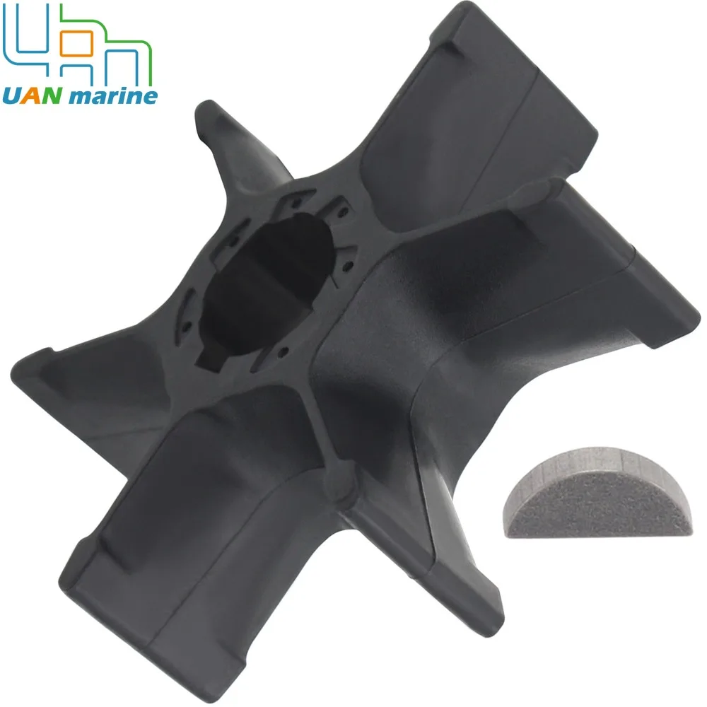 Yamaha 2Cyl 2 Stroke 40 HP C40 1991-1997 C40ELRP CV40 1990 CV40ELD Aftermarket Outboard Water Pump Impeller with Key 90280-04M00