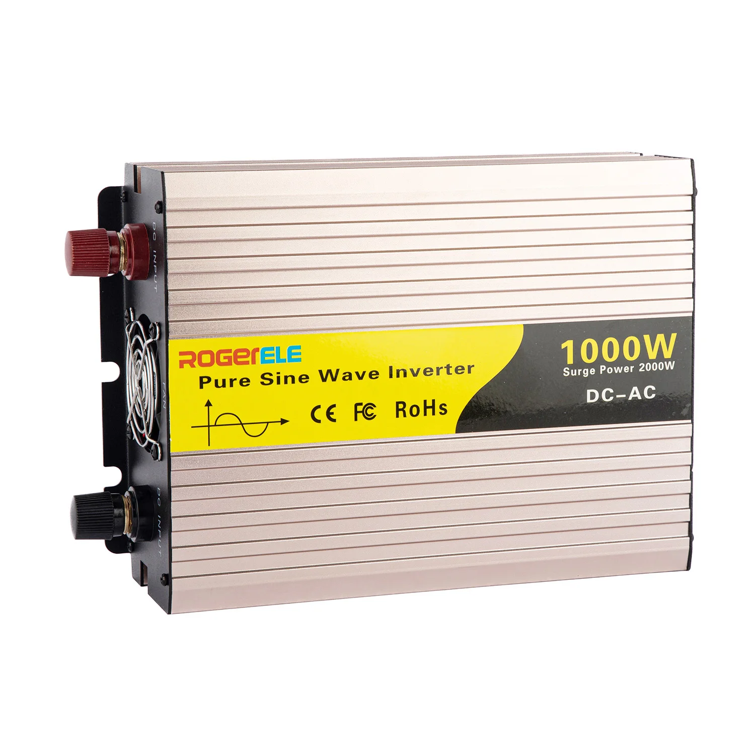 

1000W Pure Sine Wave Inverter Power Converter for Air Conditioners, Induction Cookers, Power Tools and Solar Systems