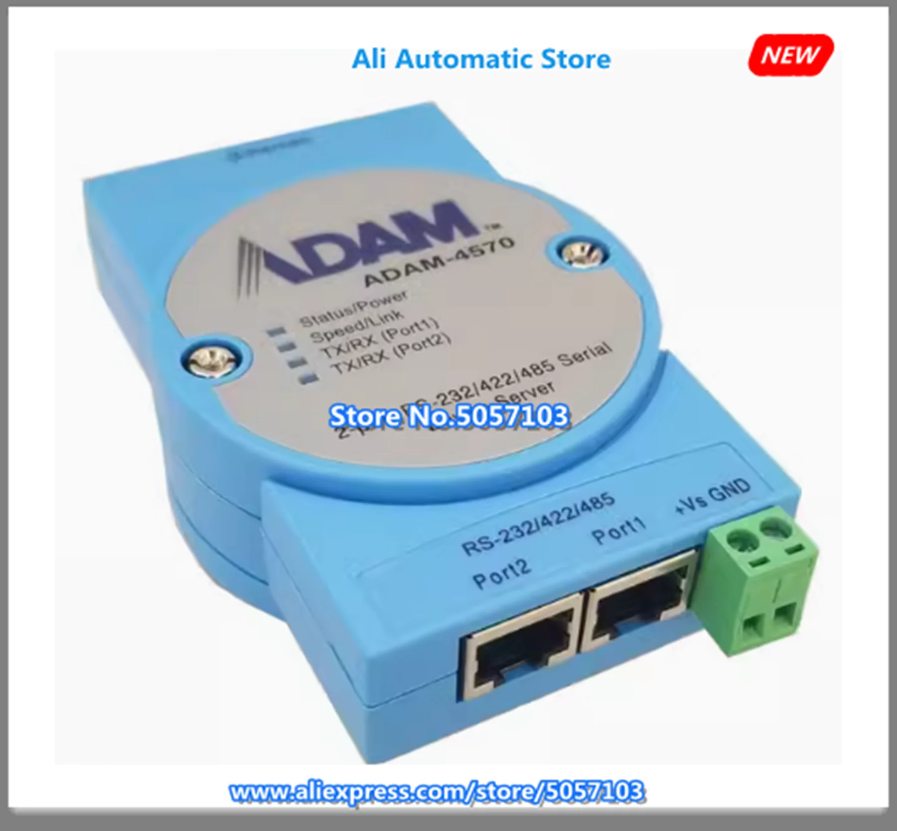 Imagem -02 - Servidor Adam4570 com Série de Portas Original Novo Rs232 Rs-232 420 485