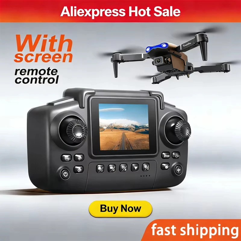 2026 Professional 6K Wide Angle Drone E88 Screen Foldable Quadcopter HD Camera WiFi FPV Height Hold ble RC Quadrotor for Kid Toy
