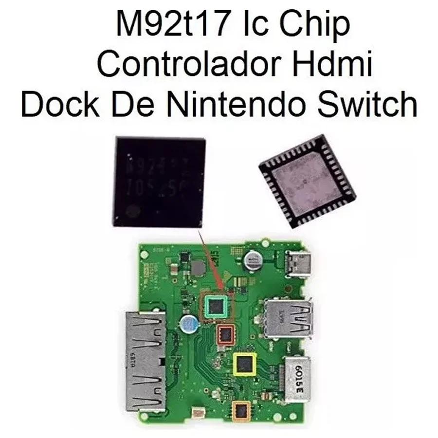 M92t17 Ic Chip Controlador Hdmi Para Dock For Nintendo Switch