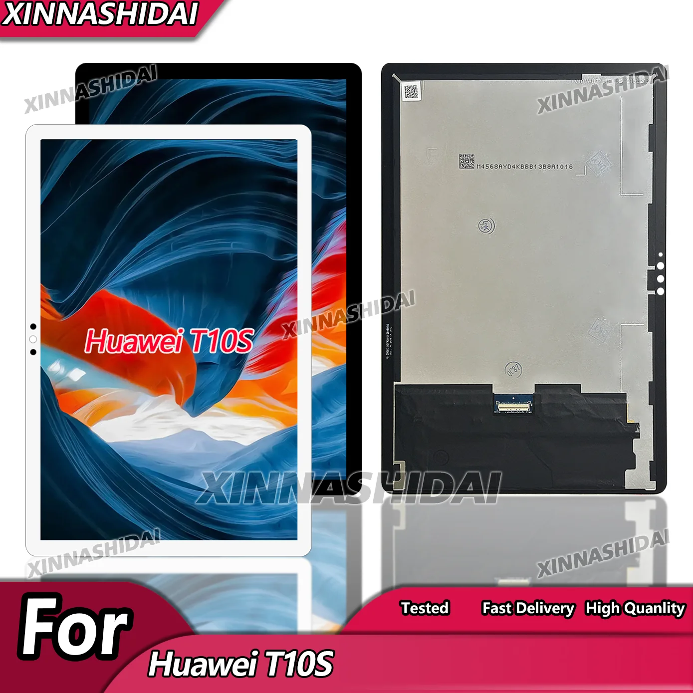 

Новый экран для Huawei MatePad T10S AGS3-W00E AGS3-AL00 AGS3-W09, ЖК-дисплей, дигитайзер сенсорного экрана в сборе