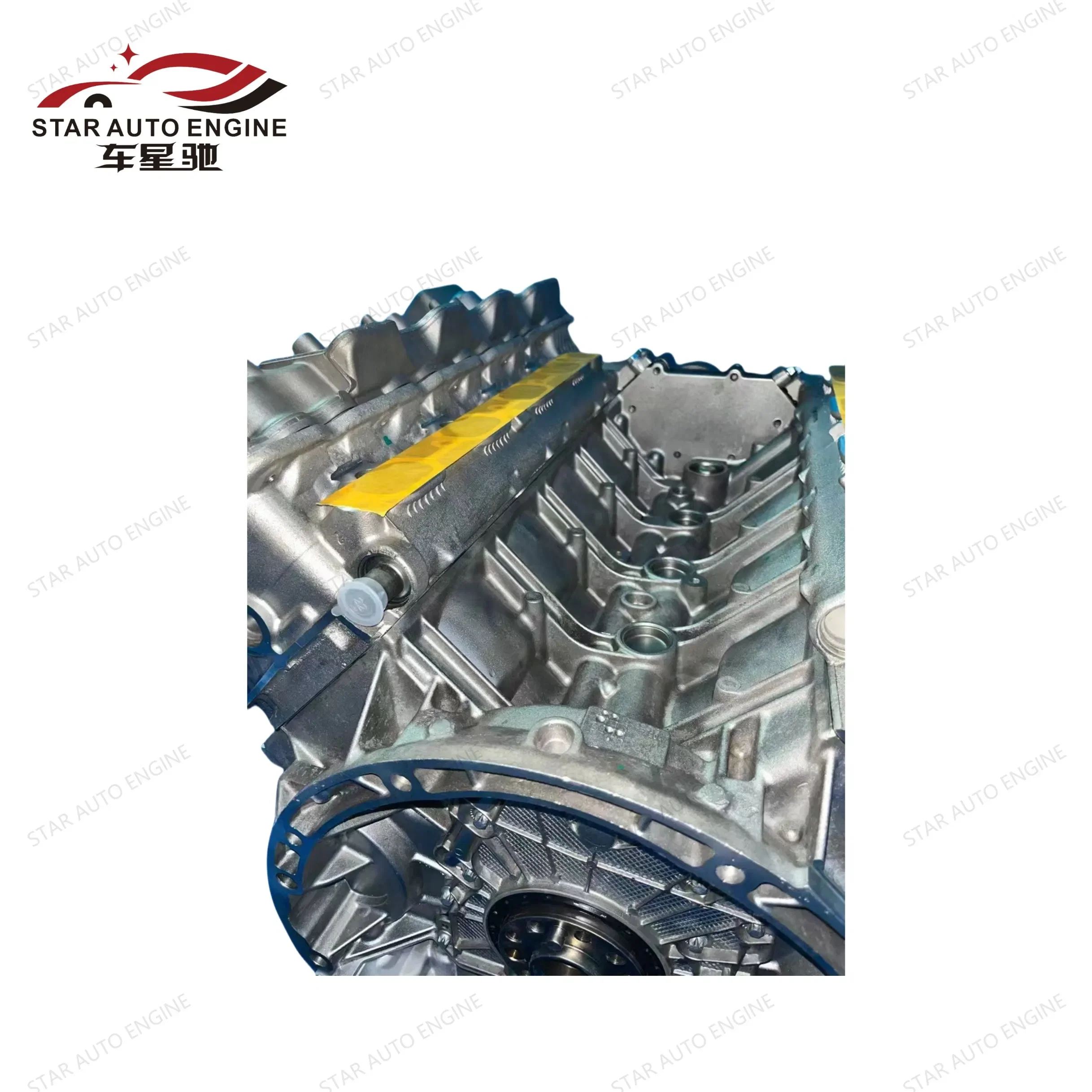 For Mercedes-Benz M113 M113K Auto Engine Long Block Cylinder Head Parts Assembly