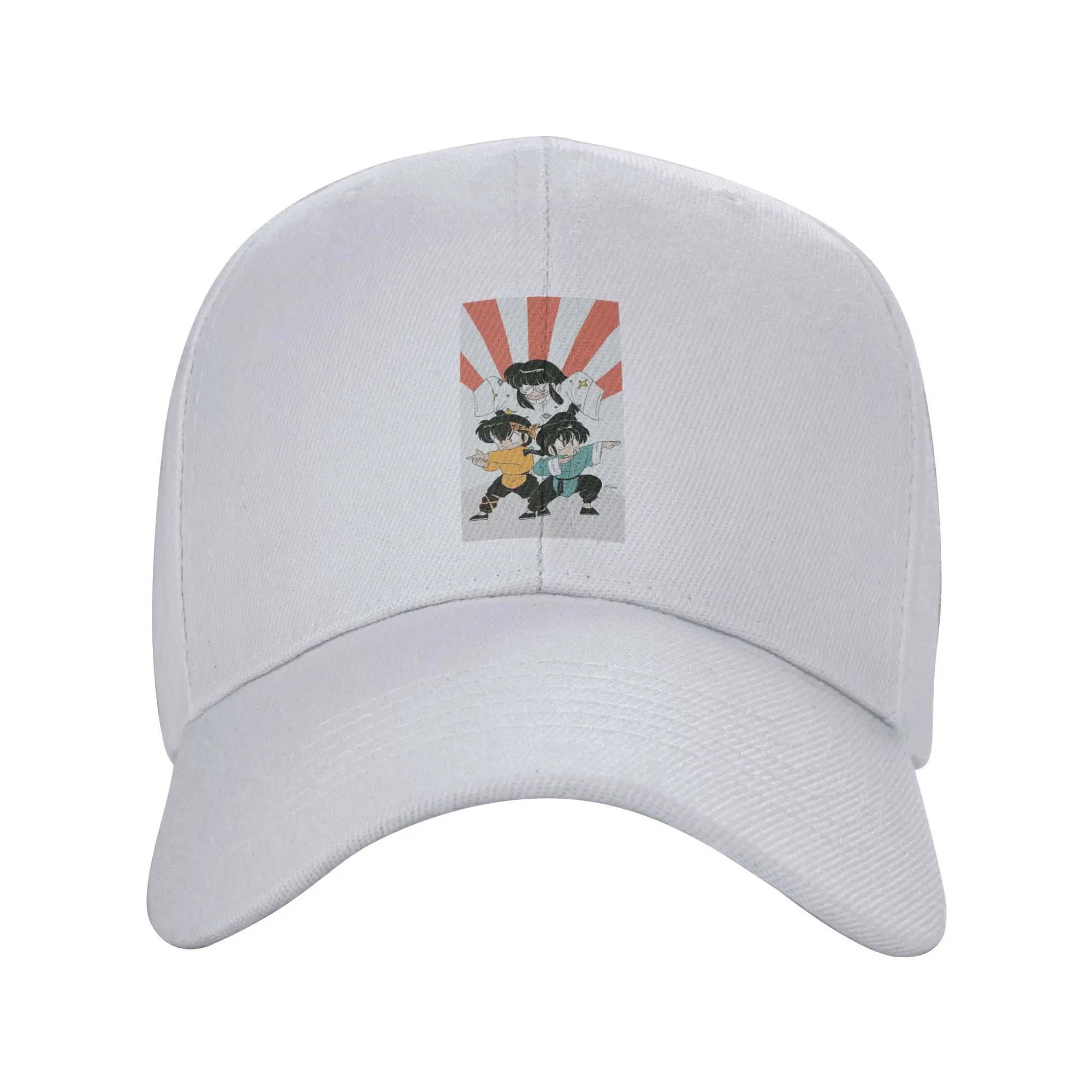 Ranma 1/2 Saotome Pig Girls P Chan قبعات البيسبول Snapback قبعات البيسبول الموضة تنفس عادية Casquette في الهواء الطلق للجنسين