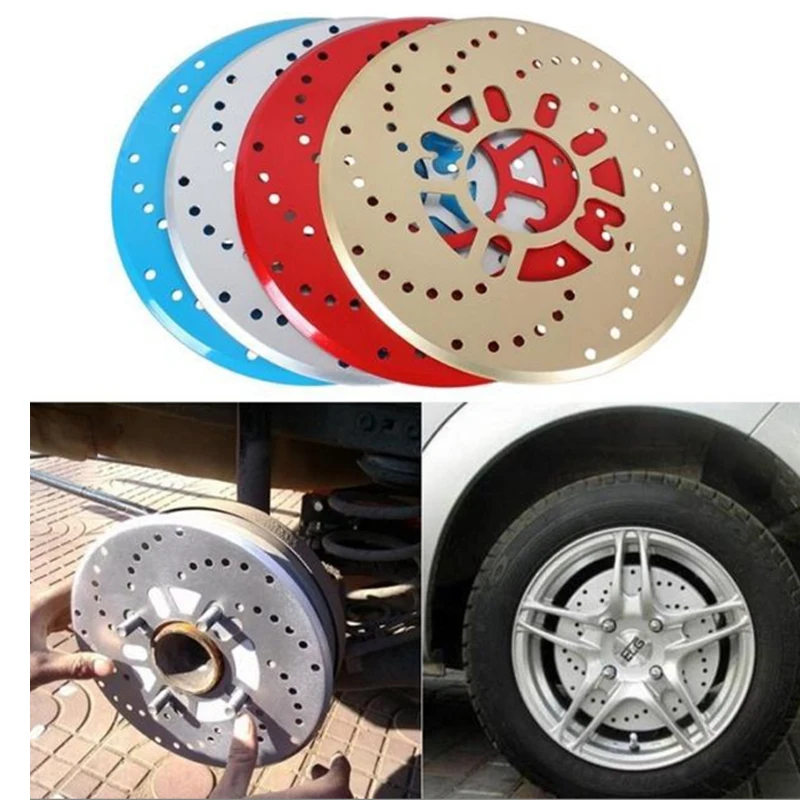 

Car brake disc decorative plate aluminum alloy thickened brake disc modification car exterior accessories