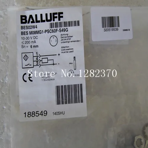 New original authentic BALLUFF sensor switch BES M08MG1-PSC60F-S49G spot 188549 --2PCS/LOT