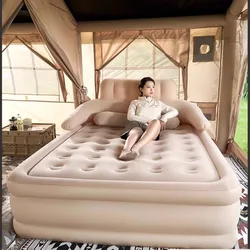 Double Loft Aerate Bed King Size Bedroom Upholstered Floor Camping Aerate Bed Frame Travel Nordic Cama Infantil Home Furniture