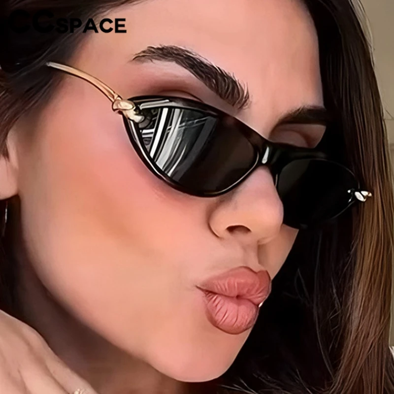 Vintage Brand Design Sunglasses Women 2025 Women's Cat Eye Sun Glasses Black Gradient Female Glasses Oculos UV400 310515