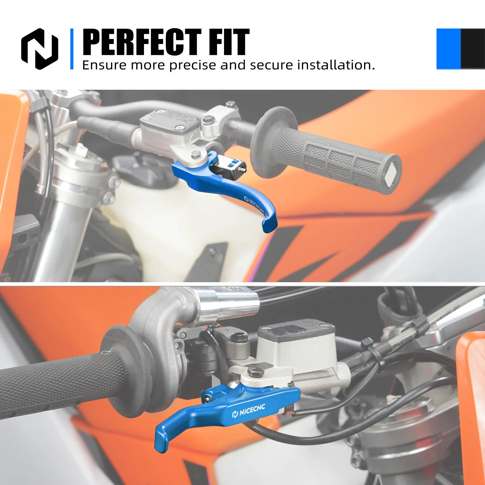 NICECNC For 2025 2024 Husqvarna TE 300 TE 250 150 FC FX 250 350 450 501 FE TC 125 250 2022-2025 Short Clutch Lever Brake Lever