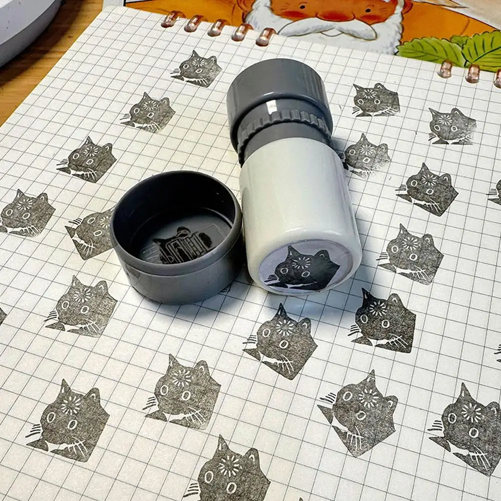 اغلاق هريرة ختم هريرة ختم الكرتون لطيف مضحك المحمولة DIY التعبيرات حزمة DIY الزخرفية ختم اغلاق هريرة الختم