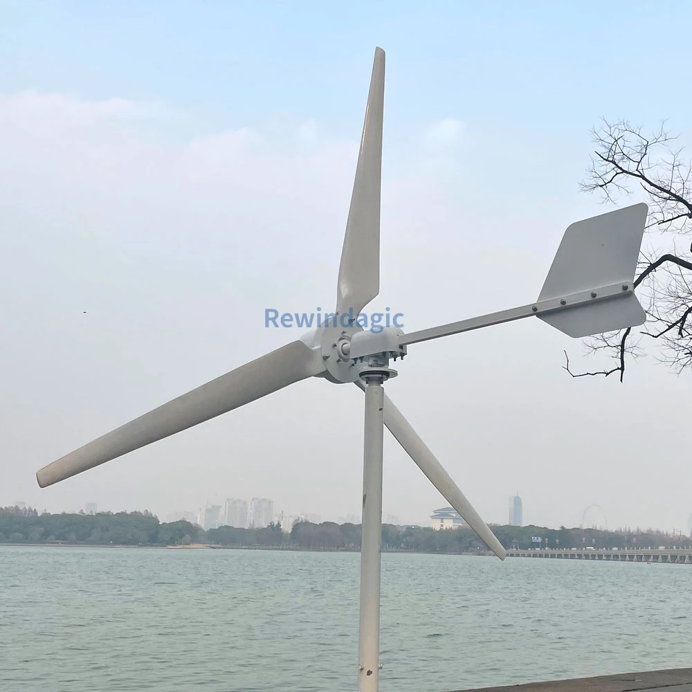 10KW Wind Turbine Generator 24V 48V 96V 220V Windmills  Alternator Generators Alternative Energy with MPPT Controller for Home