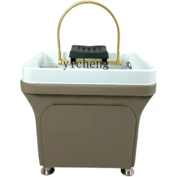 ZC Mobile Shampoo Basin Beauty Salon Ear Cleaning Health Water Circulation Head Treatment Fumigation Spa Machine