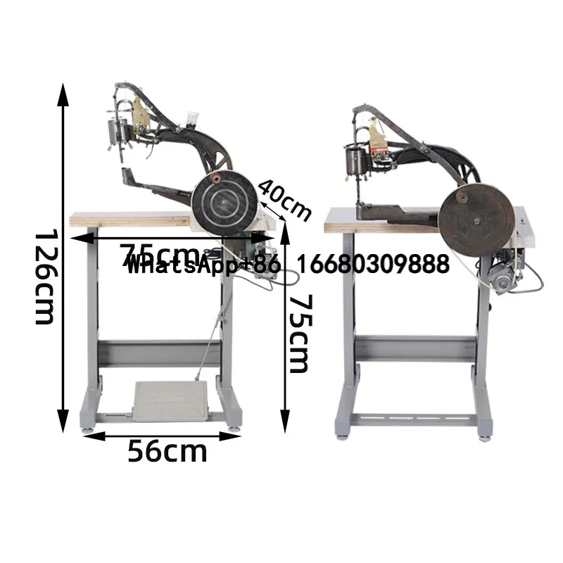 

TEBAK Sewing Machine Manual Or Electric Shoe Mending Motor Sewing Machine