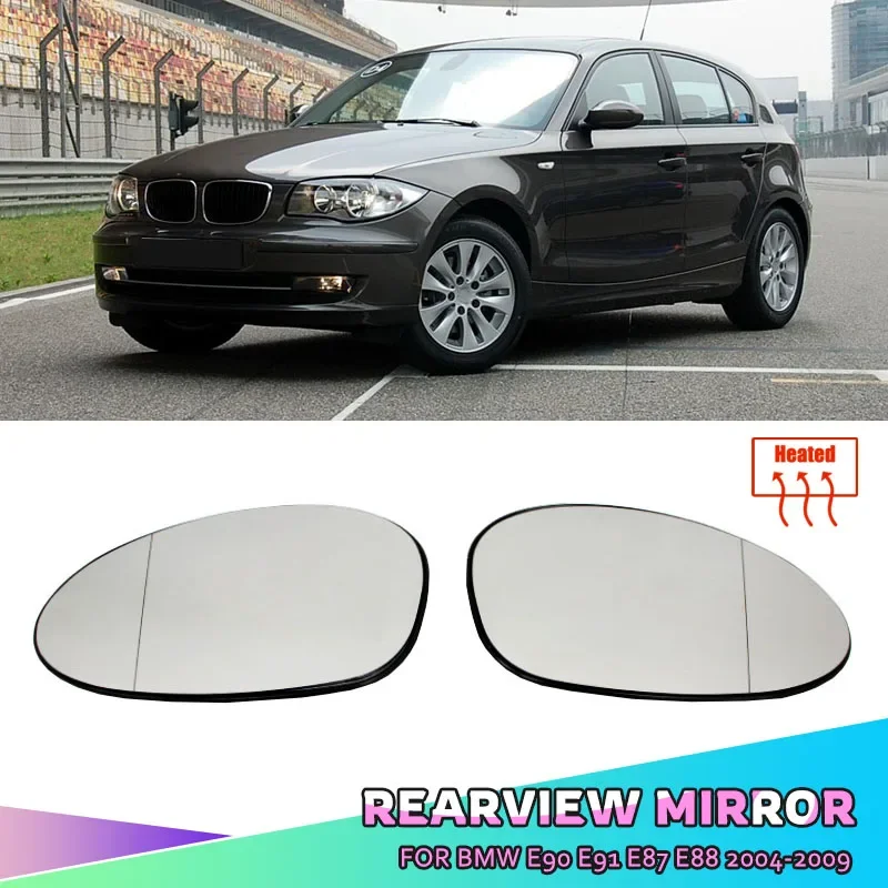 

Зеркальный элемент заднего вида с подогревом в стиле M3 для BMW E90 E91 E92 E93 E80 E81 E87 2004-2009, аксессуары для автомобиля