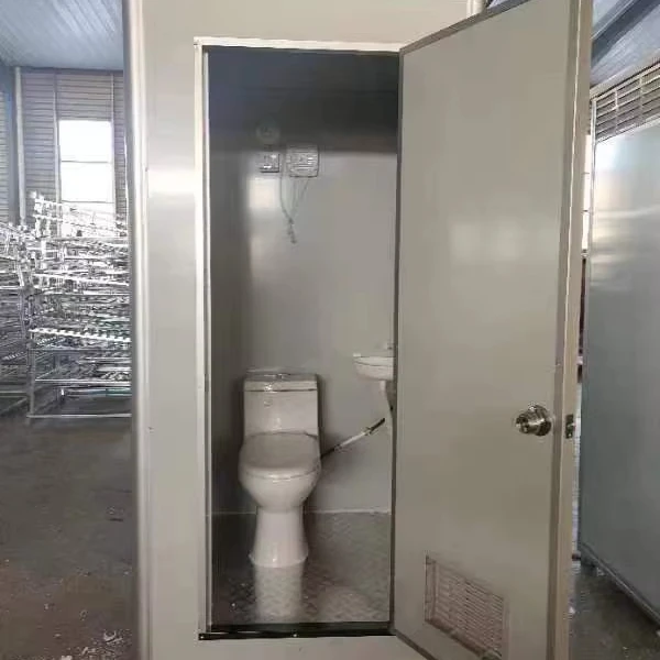 

Ready To Use Prefab House Chemical Toilet Outdoor Mobile Plastic Portable Toilets and Showers for Camping
