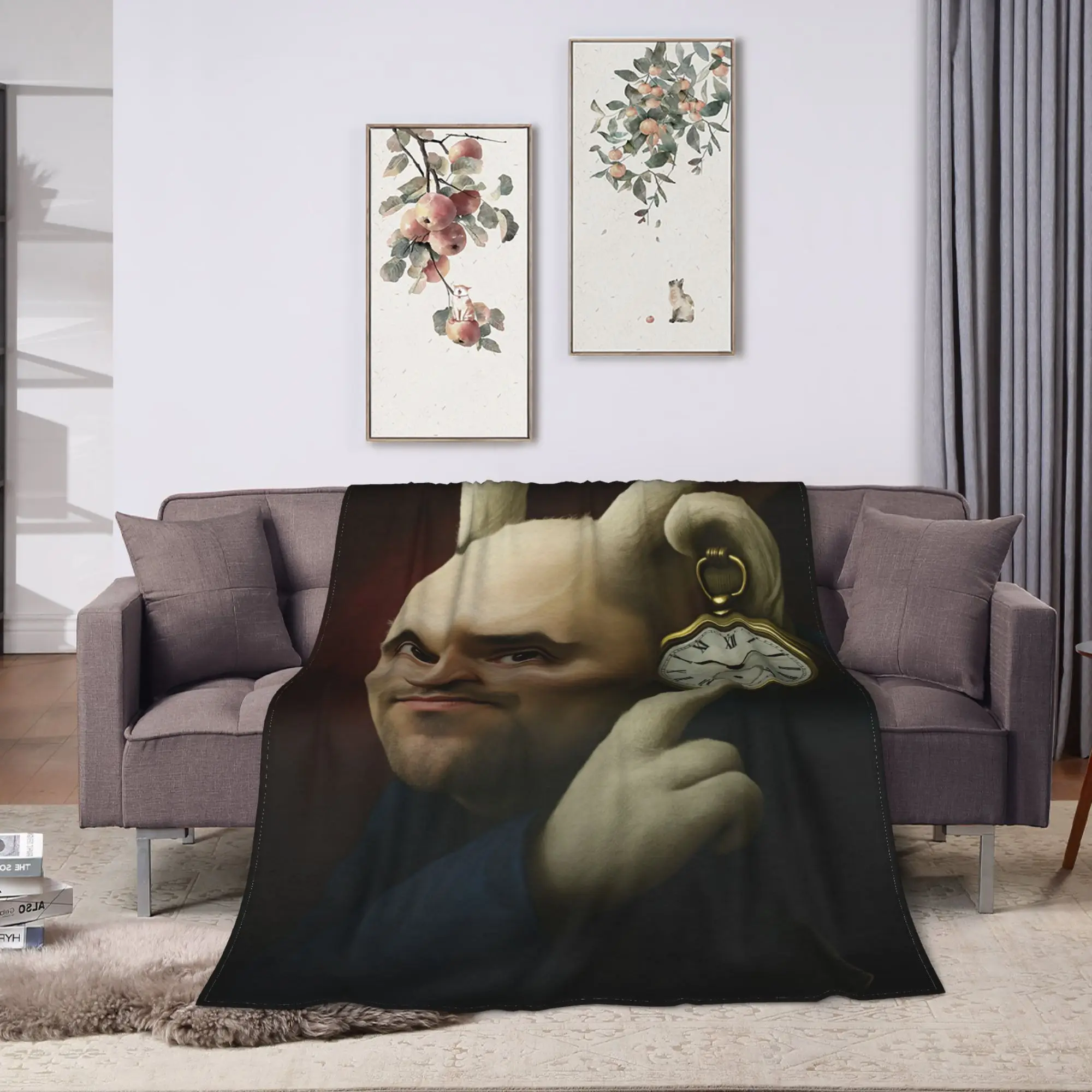 Charlie Kirk Plush Blanket Kids Adult  Flannel Throw Blanket For Couch Bed Warm Soft Custom DIY Quality Bedspread Gift Idea