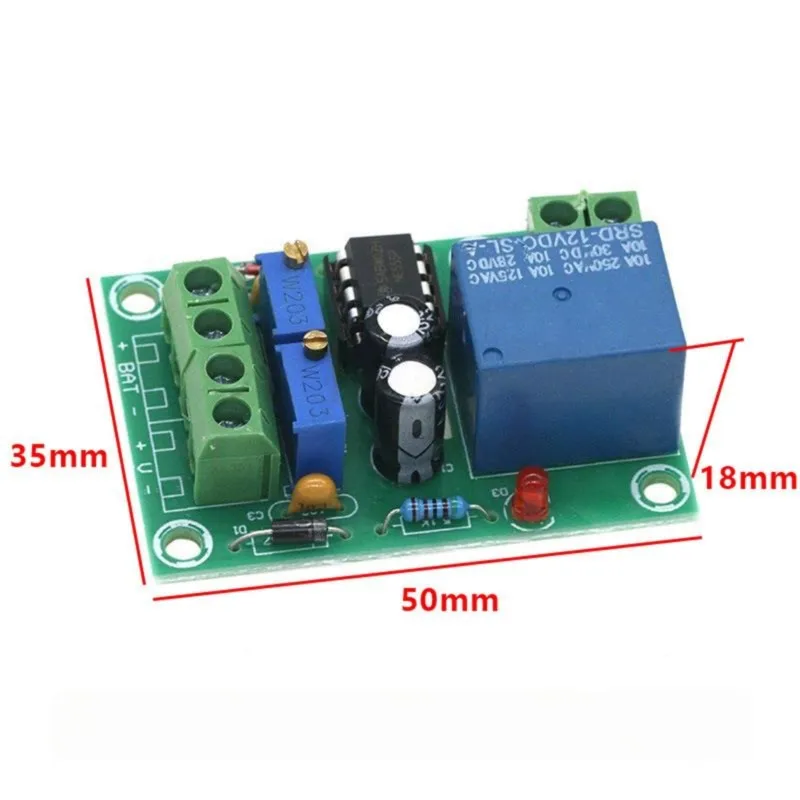 DT23 XH-M601 Intelligent Battery Charging Control Module 12V Auto Cut-Off for DIY Lead-Acid Battery Projects