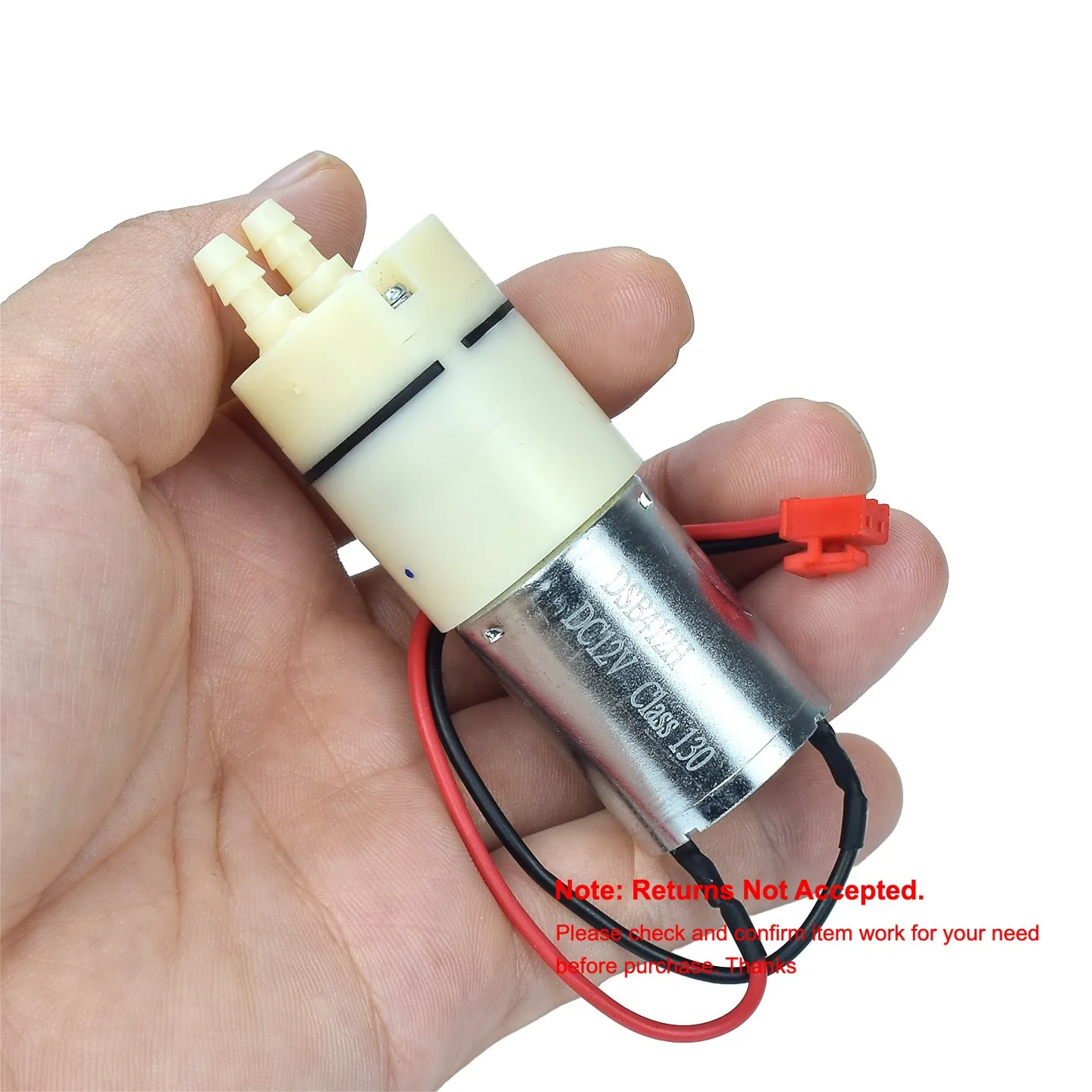 1pc DSB412H DC 12V Micro 370 Motor Water Pump Self Priming 24mm Mini Pump for Cleaning Robot