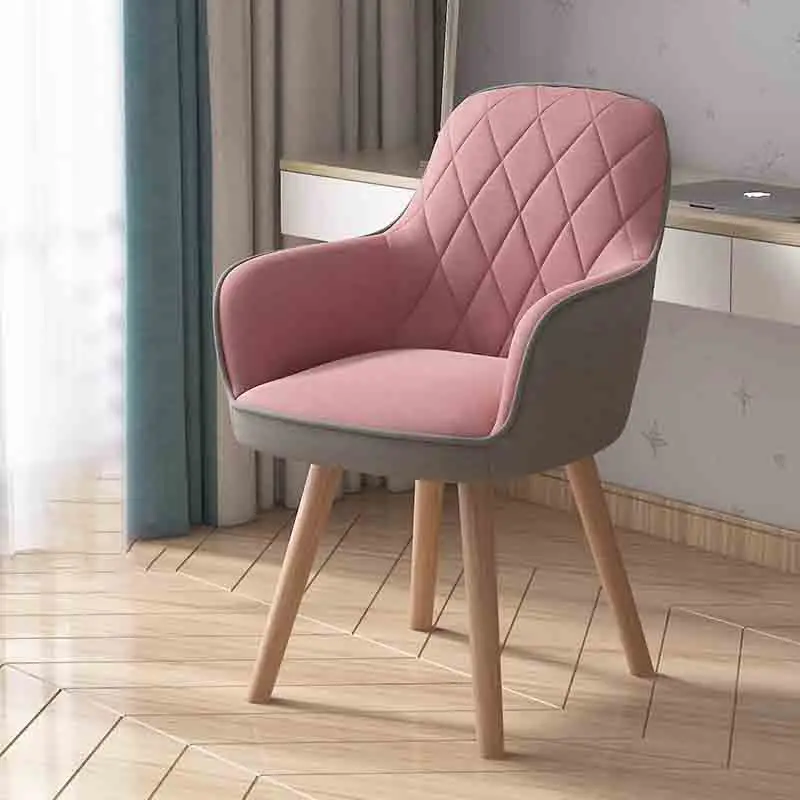 

Apartment Vanity Living Room Chairs Armrest Floor Nordic European Sitting Room Chairs Barber Lounge Sillones Interior Furnitures