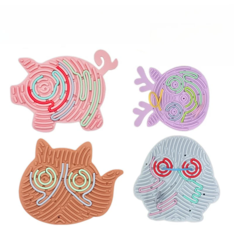 Cross-border silicone sensory activity board Children's educational toys Decompression board Sensory activity board